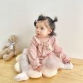Princess Baby Girl Bodysuit Cotton Newborn Baby Clothing Cute Tulle Long Sleeves Infant Bodysuits. 