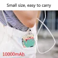 Kobwa Creative Cute Power Bank 10000mAh Portable Charger with Finger Fing and Storage Bag for IPhone Samsung Phone IPad Gifts and More - Kadoo. 