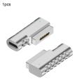 Believesinkinte PD Type C Magnetic Charging Adapter For Apple Magsafe 2 MacBook Pro Air Charger Plug Converter USB C Fast Charging Adapter. 