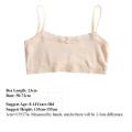 3PC/lot Young Children's Breast Care Training Bras Cotton Teenage Underwear Tops Summer Teen Kids Lace Vests. 