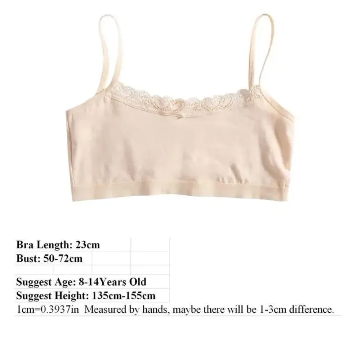 3PC/lot%20Young%20Children's%20Breast%20Care%20Training%20Bras%20Cotton%20Teenage%20Underwear%20Tops%20Summer%20Teen%20Kids%20Lace%20Vests%20-%20Image%206