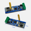 RS485 to LoRa wireless serial communication module. 