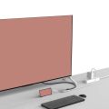 USB C to HDMI Adapter, 3 in 1 Multiport USB Type C to 4K HDMI, USB3.0 and USB C Power Delivery Port Converter Compatible. 