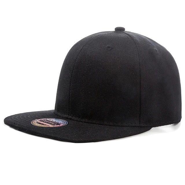 Rap%20Cap%20Snapback%20Hat%20Baseball%20Cap%20Hat%20Sun%20Visor%20Hat%20Hip%20Hop%20Hats%20for%20Men%20Women%20Plain%20Black%20Cap%20-%20Image%209