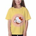 Kids t-shirts girls summer Hello Kitty print clothes Baby T shirts children short sleeve clothing cartoon graphic T-shirt tee. 