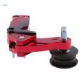 Motorcycle Red Aluminum Adjuster Chain Tensioner Bolt On Roller Tool. 