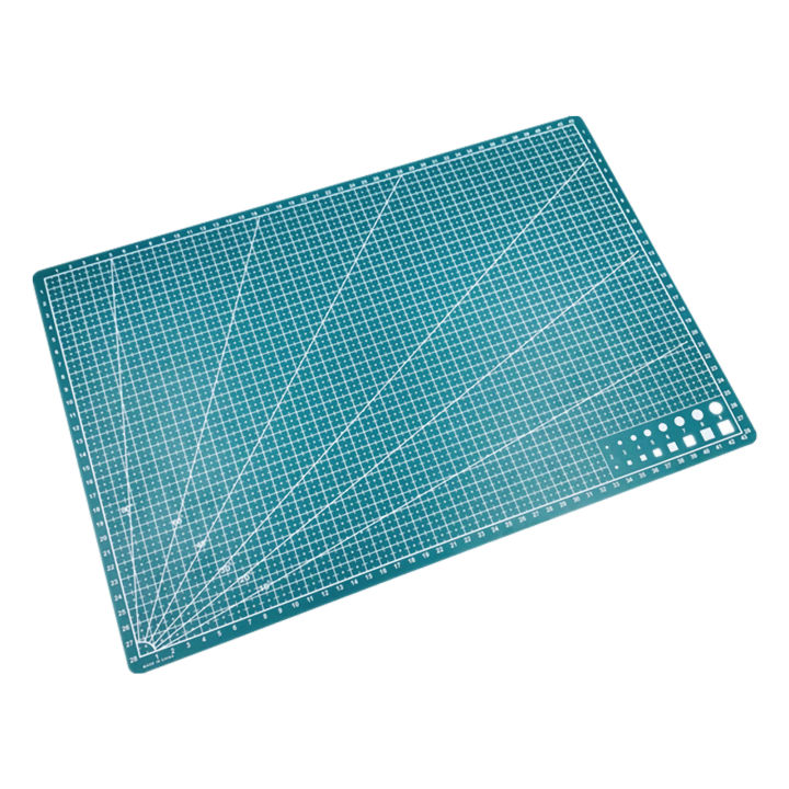 A3 Cutting Mat Single-sided Cutting Board Cut Pad DIY Tool with Clear Grid Lines Angles for Scrapbooking Art and Craft Projects