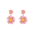 【Special offer】Age-reducing Earrings Earrings Women's Earrings Undefeated Little Daisy 2021 New Fashionable Simple Flower Earrings. 