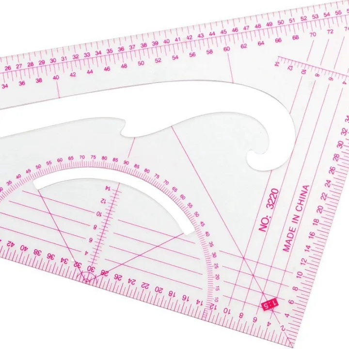 Sewing%20Ruler%20Set%20(4%20Pcs)%20-%20Metric%20Ruler%20Set%20French%20Curve%20Pattern%20Grading%20Ruler%20Dressmaking%20Drawing%20Drafting%20Measure%20Template%20Tools%204%20Style%20For%20Designers%20-%20Image%204