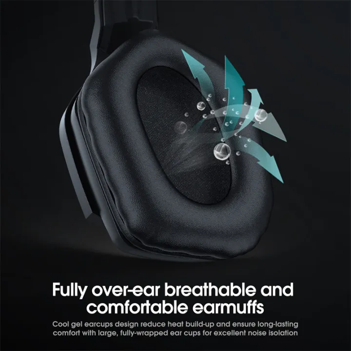 ONIKUMA%20B60%20Wireless%20Bluetooth%205.2%20Headphones%20LED%20Light%20Noise%20Reduction%20Mic%20Foldable%20Professional%20Gaming%20Lightweight%20Headset%20-%20Image%204
