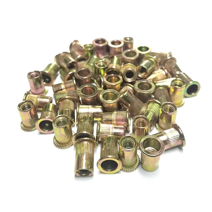 Threaded Pull Rivet Pull rivet nut with flat , vertical pattern, small sinking , Ram screw ...