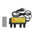 1 Piece Water Quality Tester Electrolyzer Electrolytic Iron Bar TDS Tester Electrolyzer Fast Water Quality Testing,EU Plug. 