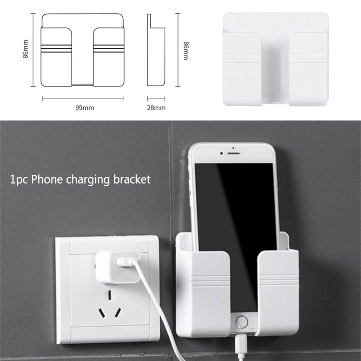 Wall%20Mount%20Phone%20Holder%20Self-Adhesive%20Wall%20Beside%20Organizer%20Storage%20Box%20Plastic%20Charging%20Phone%20Stand%20%7C%20Phone%20Holder%20for%20Bedroom%20Living%20Room%20-%20Image%205