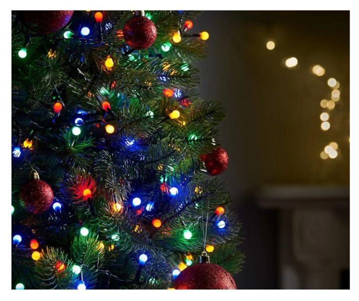 100%20Multi%20Coloured%20Super%20Bright%20LED%208%20Multi%20Function%20Energy%20Saving%20Indoor/Outdoor%20Long%20Lasting%20Christmas%20Fairy%20String%20Lights%20-%20Image%203