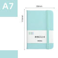 A7 Small Notebook Portable Pocket Book Student Thick Notebook Mini Minimalist Portable Book. 