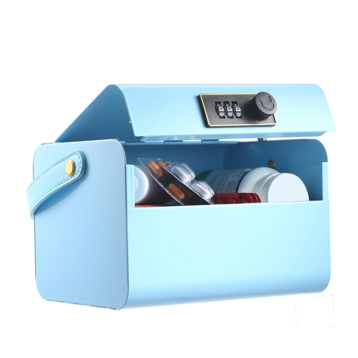Lockable Storage Box with Combination Code for Office,Home,School for ...