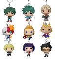 Funko Pop ! Keychain My Hero Academia DEKU BAKUGO Todoroki Mirio Togata Aizawa Shouta All Might Vinyl Figure Keyring. 