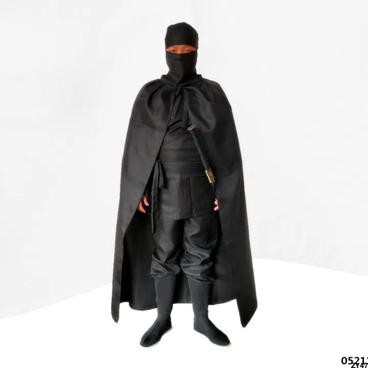Costume%20performance%20night%20walking%20male%20and%20female%20ninja%20costume%20cloak%20black%20male%20martial%20arts%20suit%20assassin%20thief%20bandit%20-%20Image%202