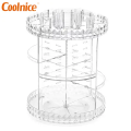 Diamond pattern rotation makeyp box Crystal Acrylic Skin care storage box Organizer makeup holder Cosmetic display Stand Rack. 