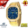 (Ready Stock) Casio Fashion Men's Watch Stainless Steel Band Quartz Date Business Watches Causal Watch MTP-A138. 