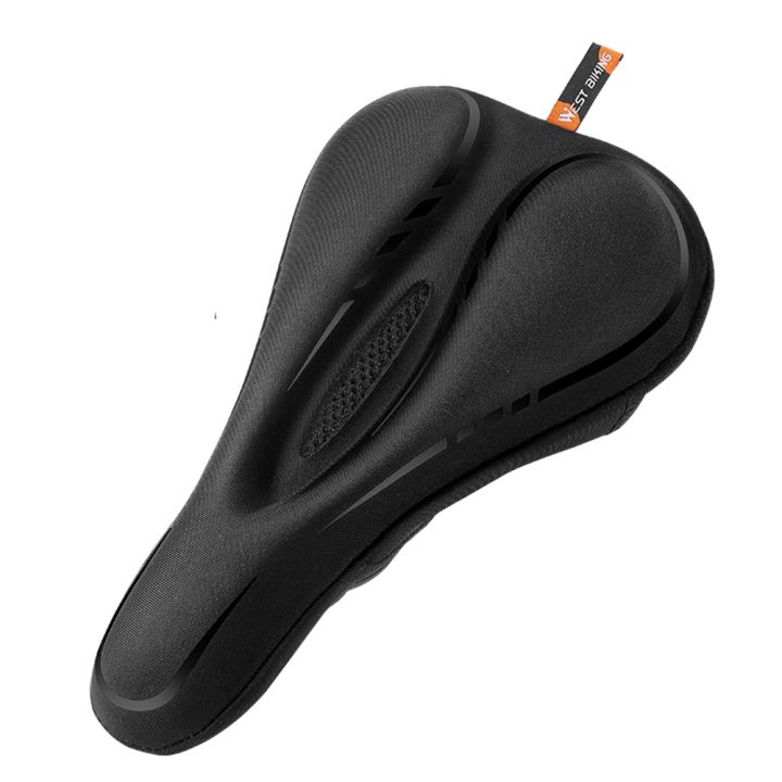 WEST BIKING Soft 3D Pad Cycling Bicycle Seat Cover Cushion