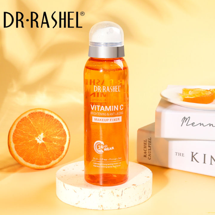 Dr Rashel Vitamin C Makeup Fixer 160ml 3 in 1 Prep Primer Set VC Face Spray