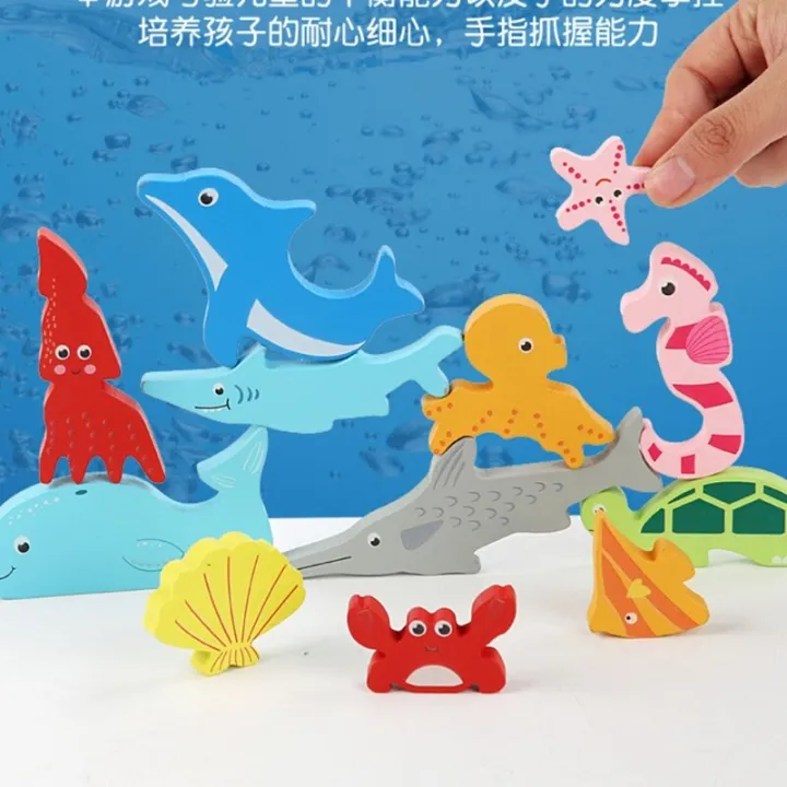 Baby%203D%20Puzzle%20Car%20Marine%20Wood%20Matching%20Board%20Jigsaw%20Children%20Toys%20Kid%20Education%20Tangram%20Montessori%20-%20Image%204