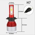 【H7】 Zdatt H7 LED 9005 hb3 9006 hb4 h4 Led Headlight 72W 8000LM 6000K 12V Turbo CSP Chips Super Bright Auto. 