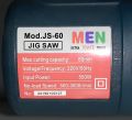 JIG SAW 60mm, Model No: JS-60 Brand: MEN. 