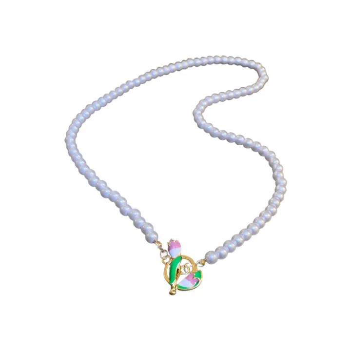 New%202025%20Design%202023%20Elegant%20Pearl%20Tulip%20Flower%20Necklace%20Pendant%20for%20Women%20Party%20Jewelry%20Set%20-%20Image%206