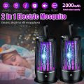 Electric Shock Mosquito Killer Lamp Household Mosquito Control Light Anti-mosquito Lamps. 