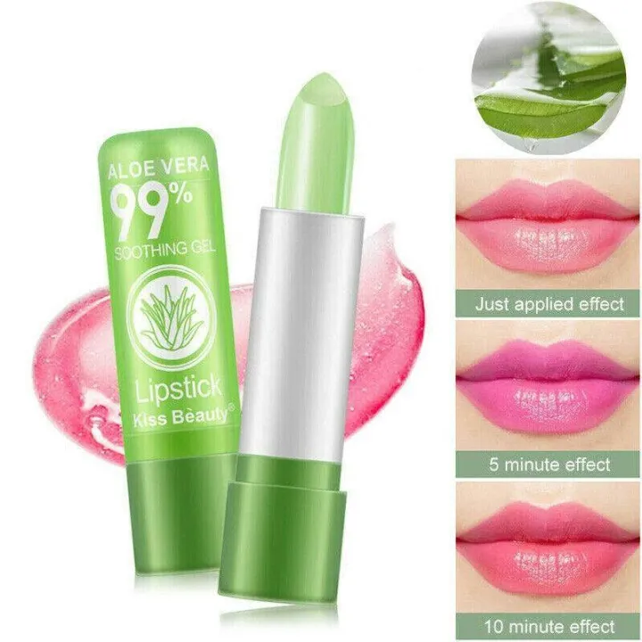 Kiss%20Beauty%20Aloe%20Vera%20Moisturizing%20Lip%20Balm%20Water%20Embellish%20Soothe%20Color%20Lipstick%201.8g%20-%20Image%202