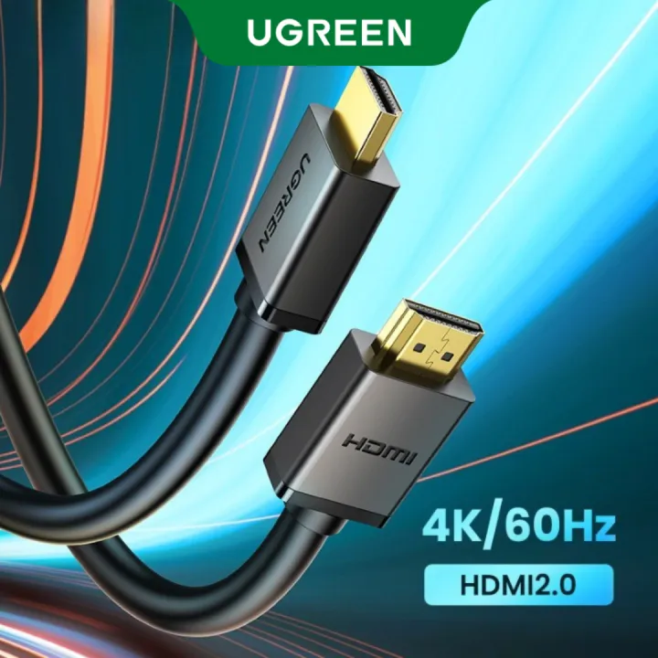 Ugreen High Speed HDMI Cable for Xiaomi Mi Box PS4 HDMI Splitter HDMI Switch Cable Adapter Gold Plated Port 4K 1080P 3D Cable HDMI