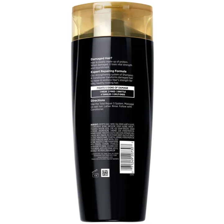 L'Or%C3%A9al%20Paris%20Total%20Repair%205%20Shampoo%20375ml%20Damaged%20Hair%20Care%20-%20Image%203