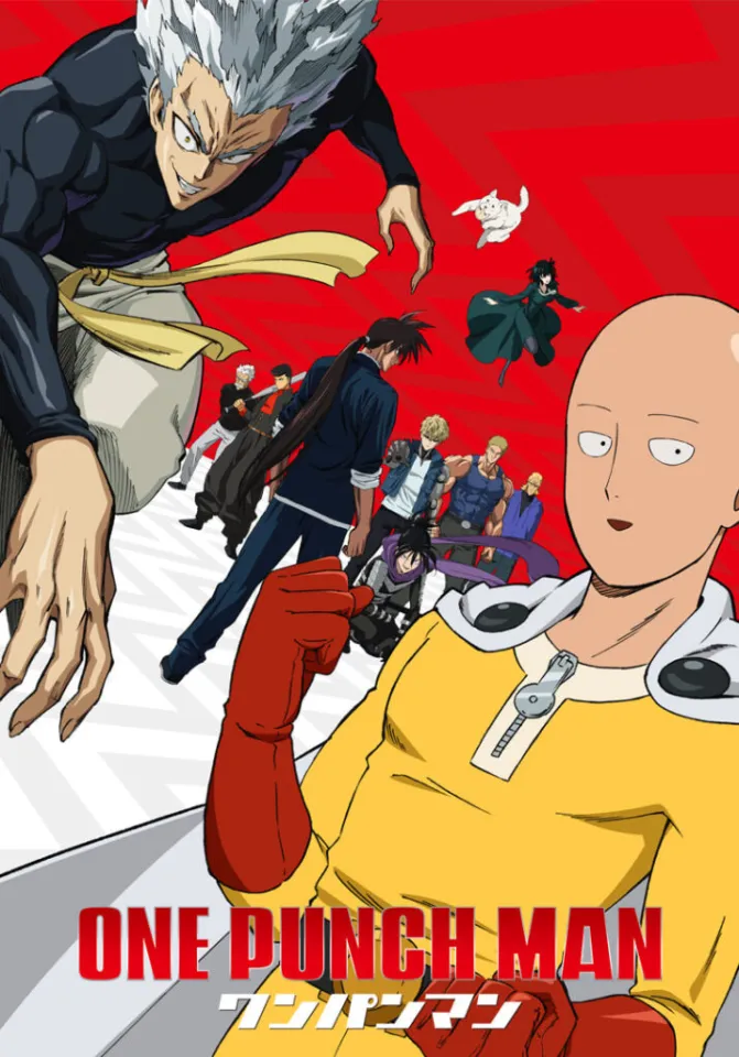 One punch man Wall Poster Buy get free/ size 18x12 inches