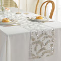 Gold Silver Table Runner Sparkle Sequin Glitter Foil Metallic Rose Gold Table Cover Wedding Birthday Decorations 2023. 