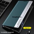 Dengfeierru Flip Stand Holder Phone Cover For Huawei P30 Lite P40 Mate 20 30 Hot Selling 40 60 Pro Y6P Y7P P Smart Y9 Prime 2019 Leather Plating Cases. 