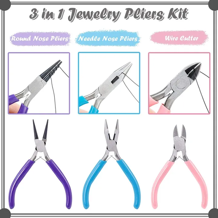 Jewelry%20Pliers%20Set,%203%20Pack%20Jewelry%20Making%20Tools%20Kit%20Round%20Nose%20Pliers%20-%20Image%206