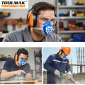 Safety Protective Set - 3pc - Goggles Mask Ear Muff. 