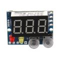 DC 0-100V LED Digital Voltmeter Buzzer Alarm Battery Indicator 5V 12V 24V Voltage Meter Tester over Charge Monitor. 