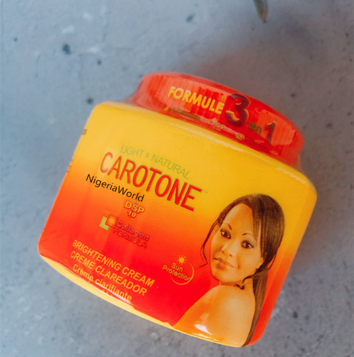 Carotone Face & Body Cream 135ml Skin Care Collagen Formula Light ...