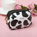 Student Coin Bag Storage Bag Ladies Purses ID Card Storage Bag Printed Wallet New Wallet Double Zip Wallet. 