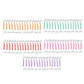 25Pcs L Shape Push Pull Interdental Brush Oral Care Teeth Whitening Dental Tooth Pick Tooth Orthodontic Cleaning Brush. 