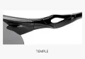 Bicycle Sunglasses UV Protection Windproof 100% UV400 Mirror Lens Polarized Sunglasses Sports Sunglasses Bicycle Sunglasses Outdoor Sunglasses. 