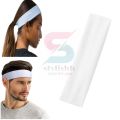 Plain white headbands. 