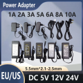 DC 12V Lighting Transformer 1A 2A 3A 5A Electronic Power Supply Adapter Converter For LED Strips Light LED Driver Power Charger. 