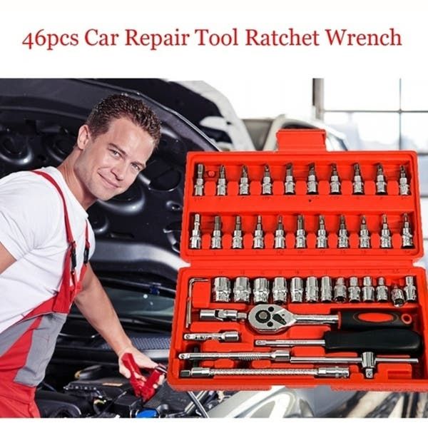 Tool%20Set%20with%20Ratchet%20Wrench,%2046%20pcs%20Hand%20Tool%20kit%20Long%20Handle%20Screwdriver%20Set%20For%20Car,%20Bike,%20Cycle%20Repairing,%20DIY%20Projects,%20Home%20&%20Automobile%20Vehicle%20Service%20Repair%20Tool%20-%20Image%202