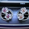 Female Fragrance Floral Car Car Accessories Car Interior Aromatherapy Car Supplies Five Faces Cute Air Outlet. 