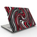 For MacBook Air 13.6 M2 A2681 / M3 A3113 UV Printed Pattern Laptop Frosted Protective Case. 