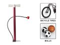 1Pcs Bicycle Pump 22 inches durable Cycling Hand pompa High Pressure Bicycle Pumps Air Ball Pump For Football Basketball Bike Accessories. 